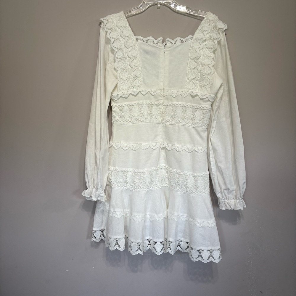 Endless Rose Square Neckline Lace
Trim Dress - Picture 5 of 7